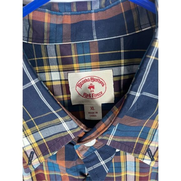 Brooks Brothers red fleece button down shirt size xl - Picture 4 of 4
